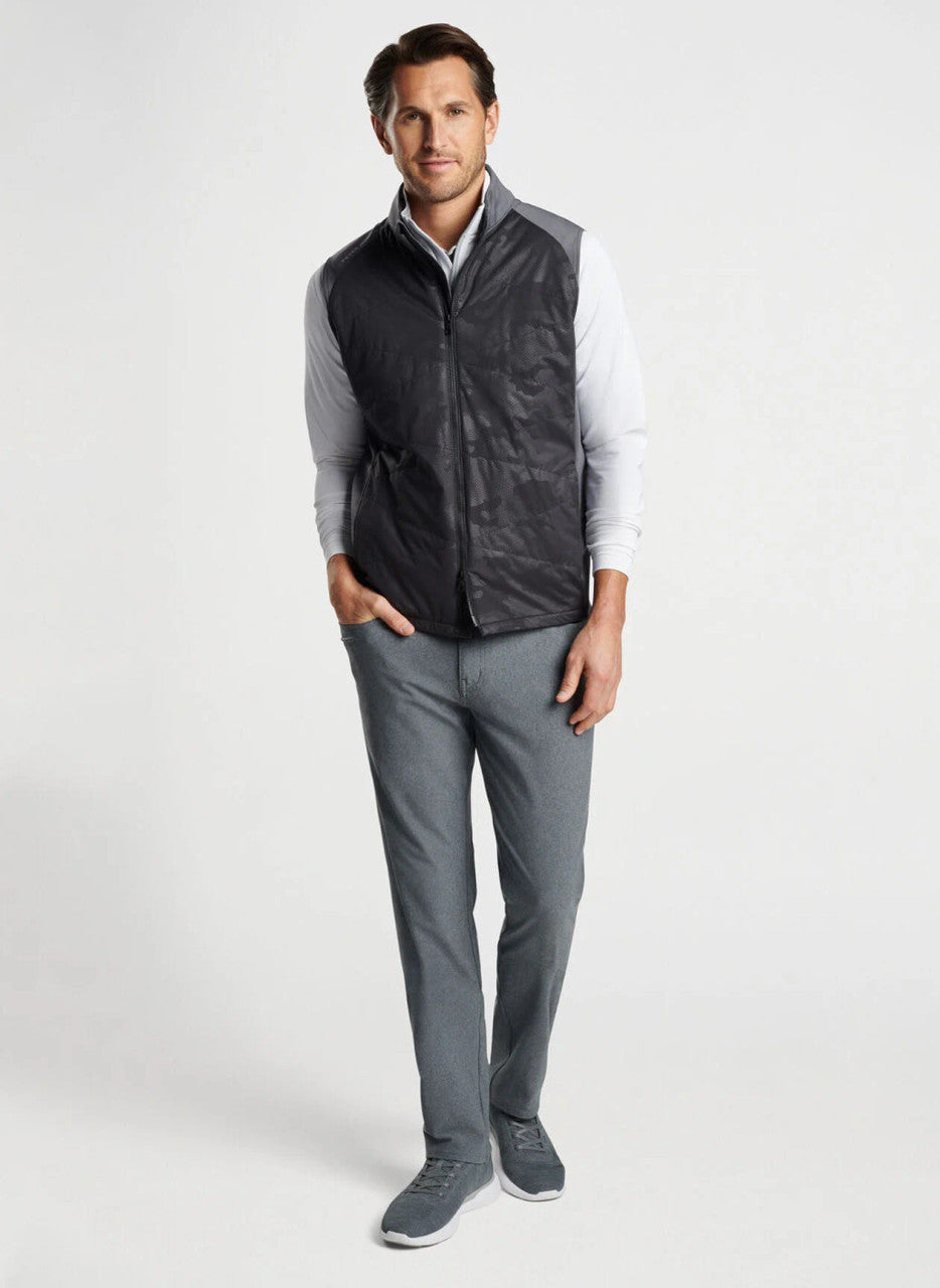 Peter Millar Fuse Hybrid Vest: Black