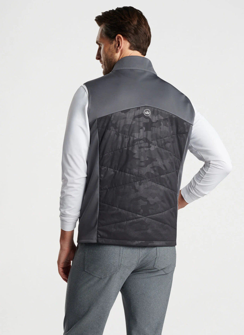 Peter Millar Fuse Hybrid Vest: Black