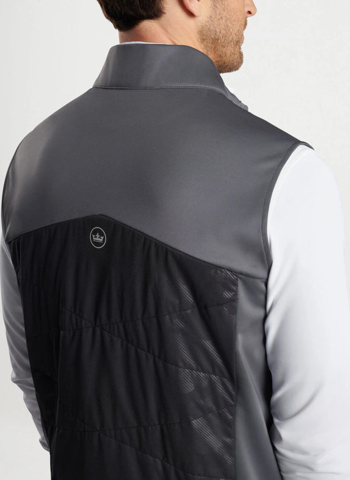 Peter Millar Fuse Hybrid Vest: Black