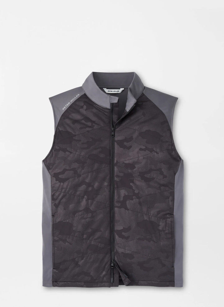 Peter Millar Fuse Hybrid Vest: Black