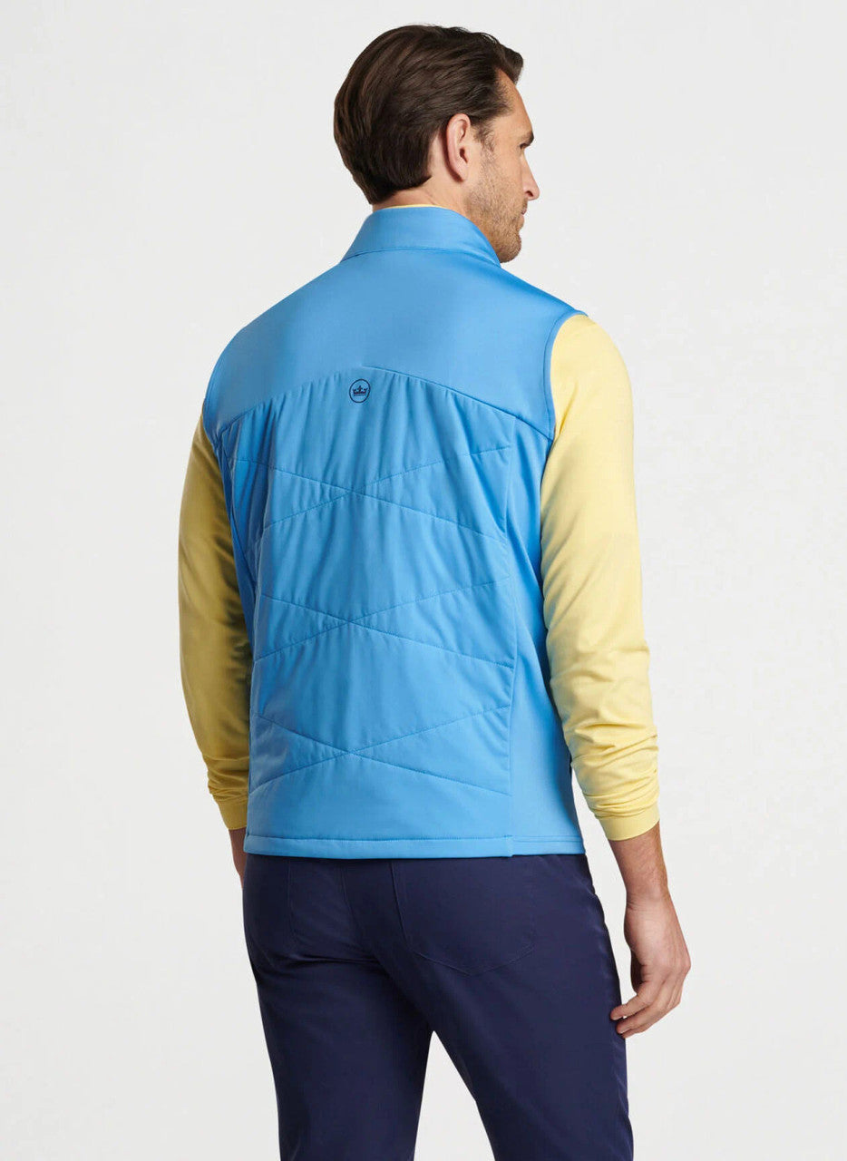 Peter Millar Fuse Hybrid Vest: Liberty Blue