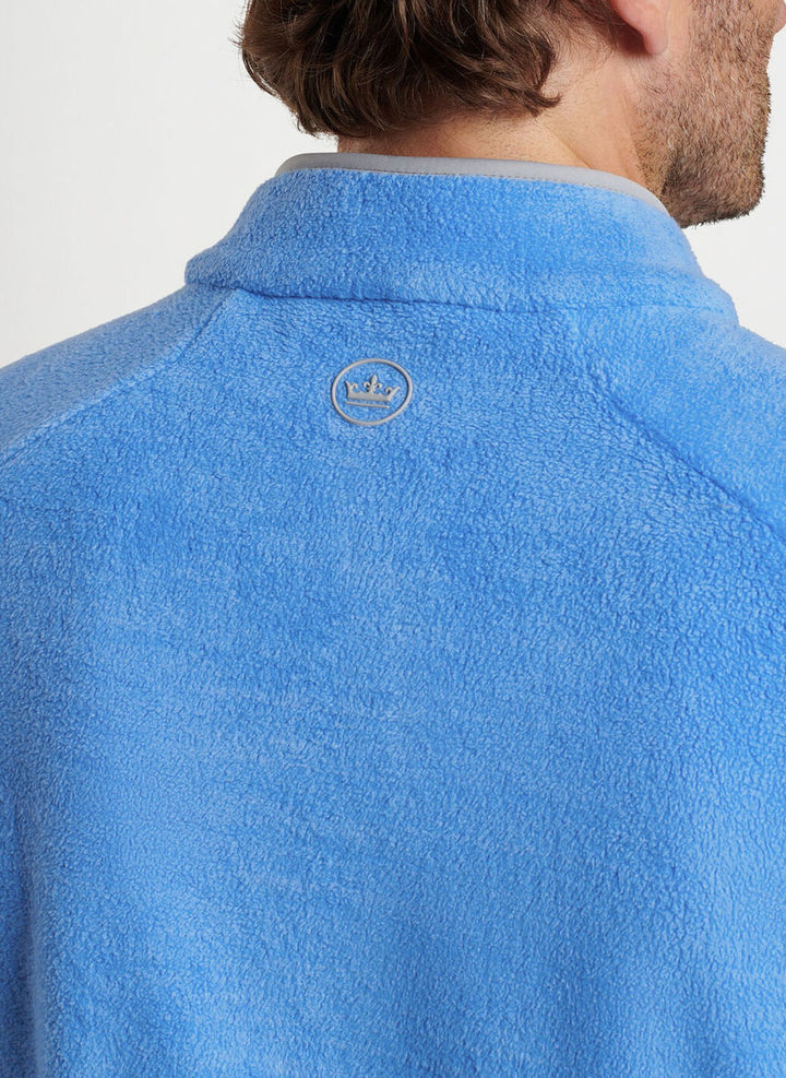 Peter Millar Fade Half Zip: Liberty Blue