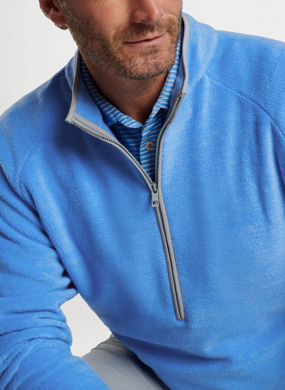 Peter Millar Fade Half Zip: Liberty Blue