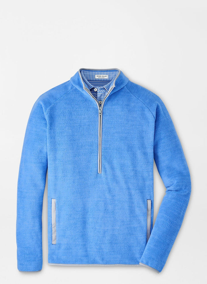 Peter Millar Fade Half Zip: Liberty Blue