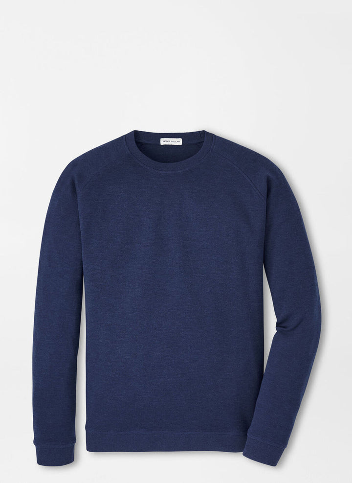 Peter Millar Crown Comfort Knit Crew: Navy