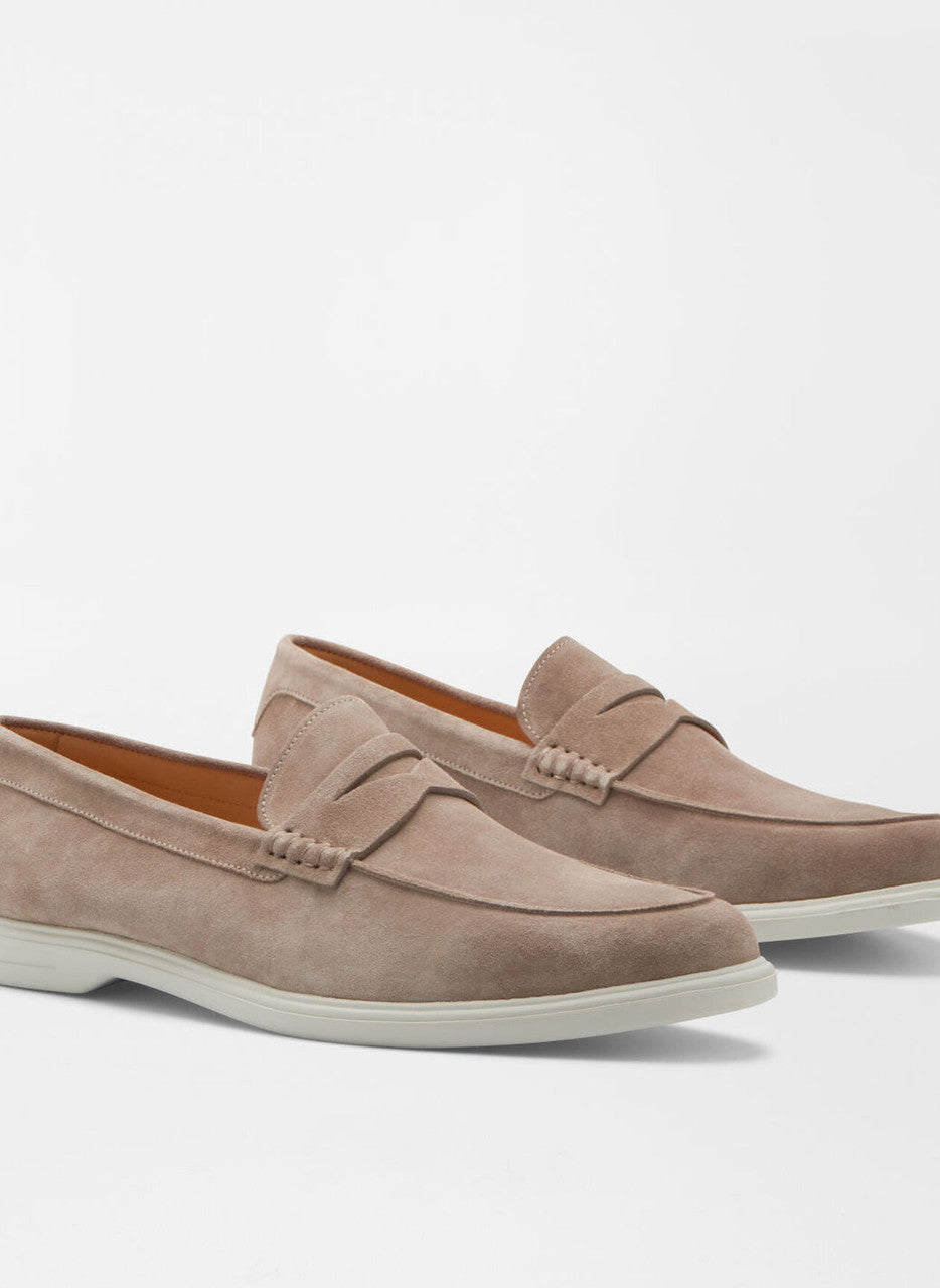 Peter Millar Excursionist Penny Loafer: Chestnut