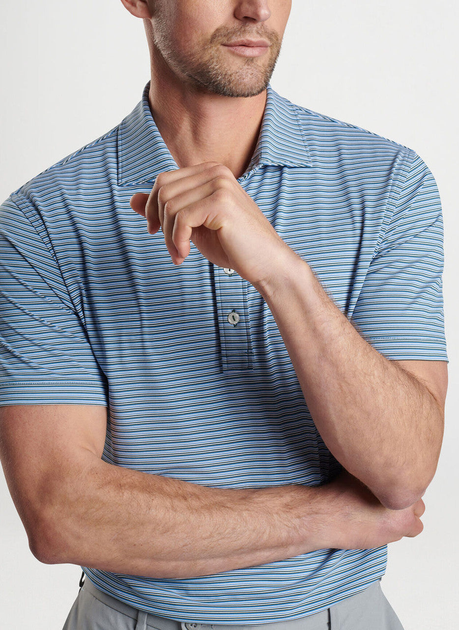 Peter Millar Crown Crafted Avon Performance Jersey Polo: Lacinato