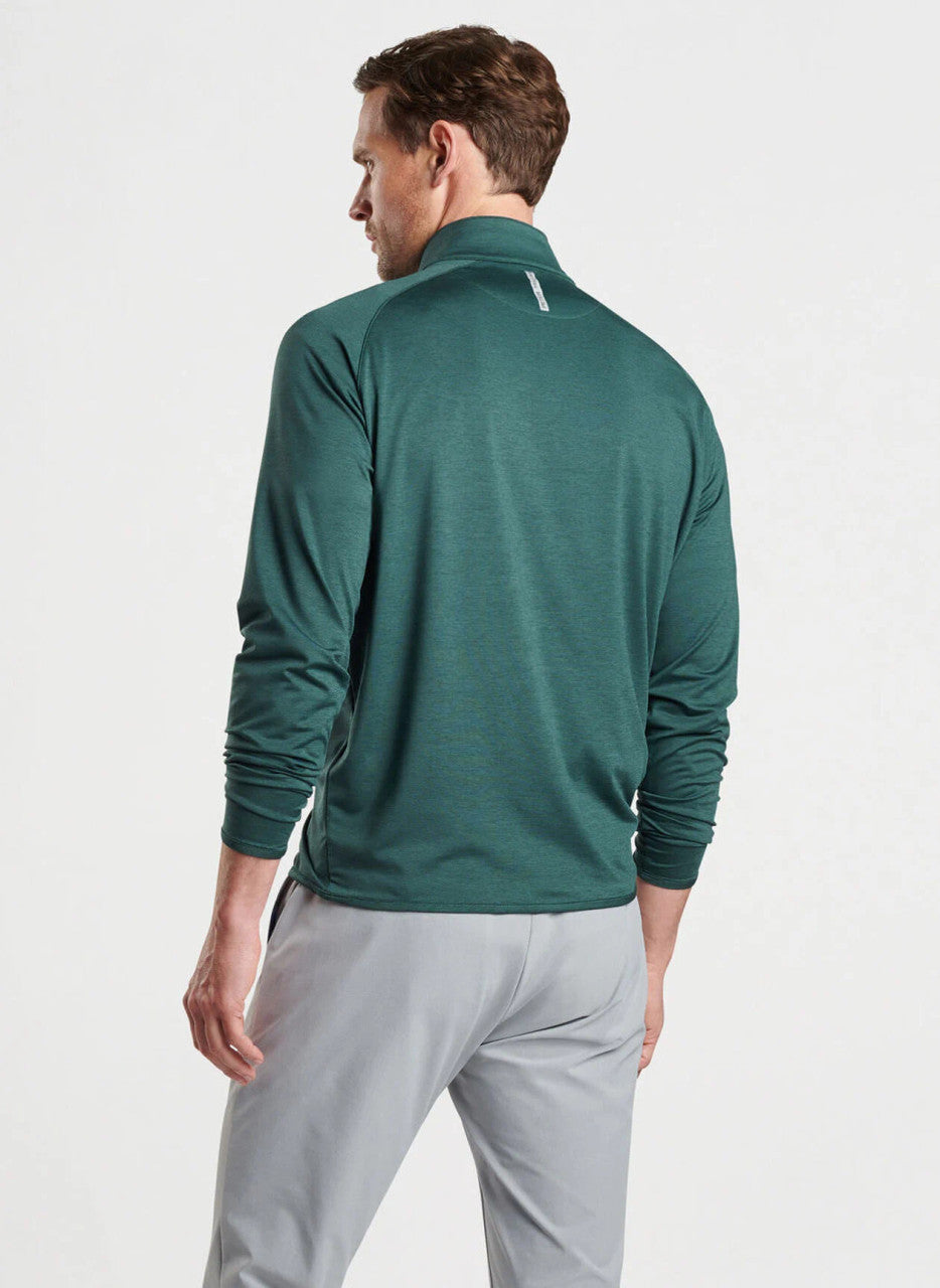 Peter Millar Stealth Performance Quarter-Zip: Lacinato