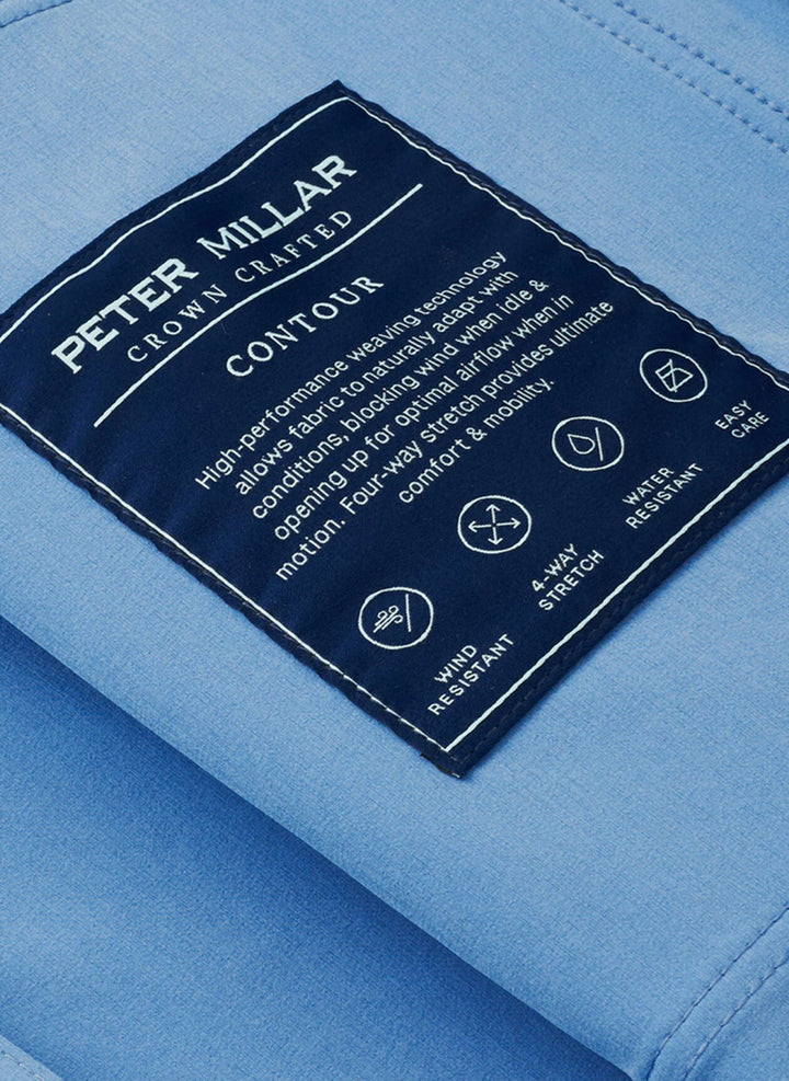 Peter Millar Crown Crafted Contour Vest: Brook Blue