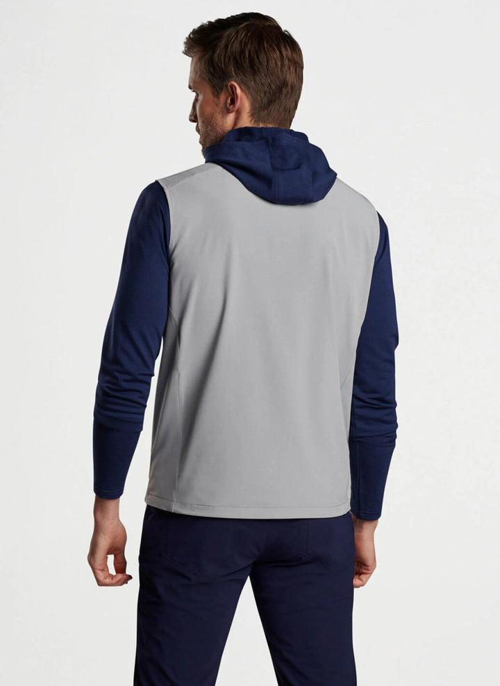 Peter Millar Crown Crafted Contour Vest: Gale Grey