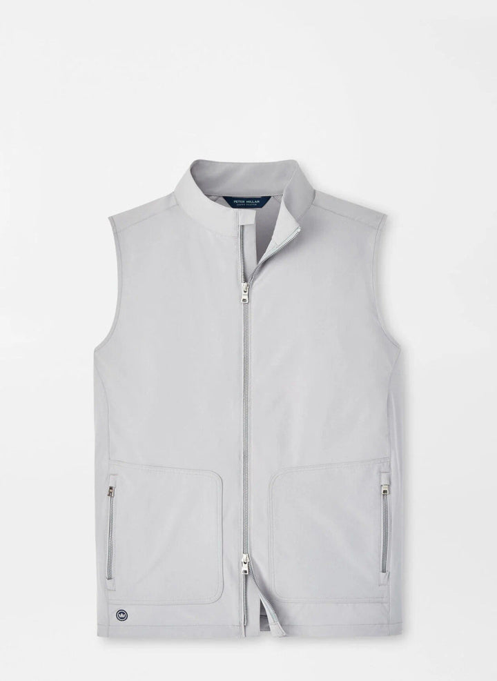 Peter Millar Crown Crafted Contour Vest: Gale Grey