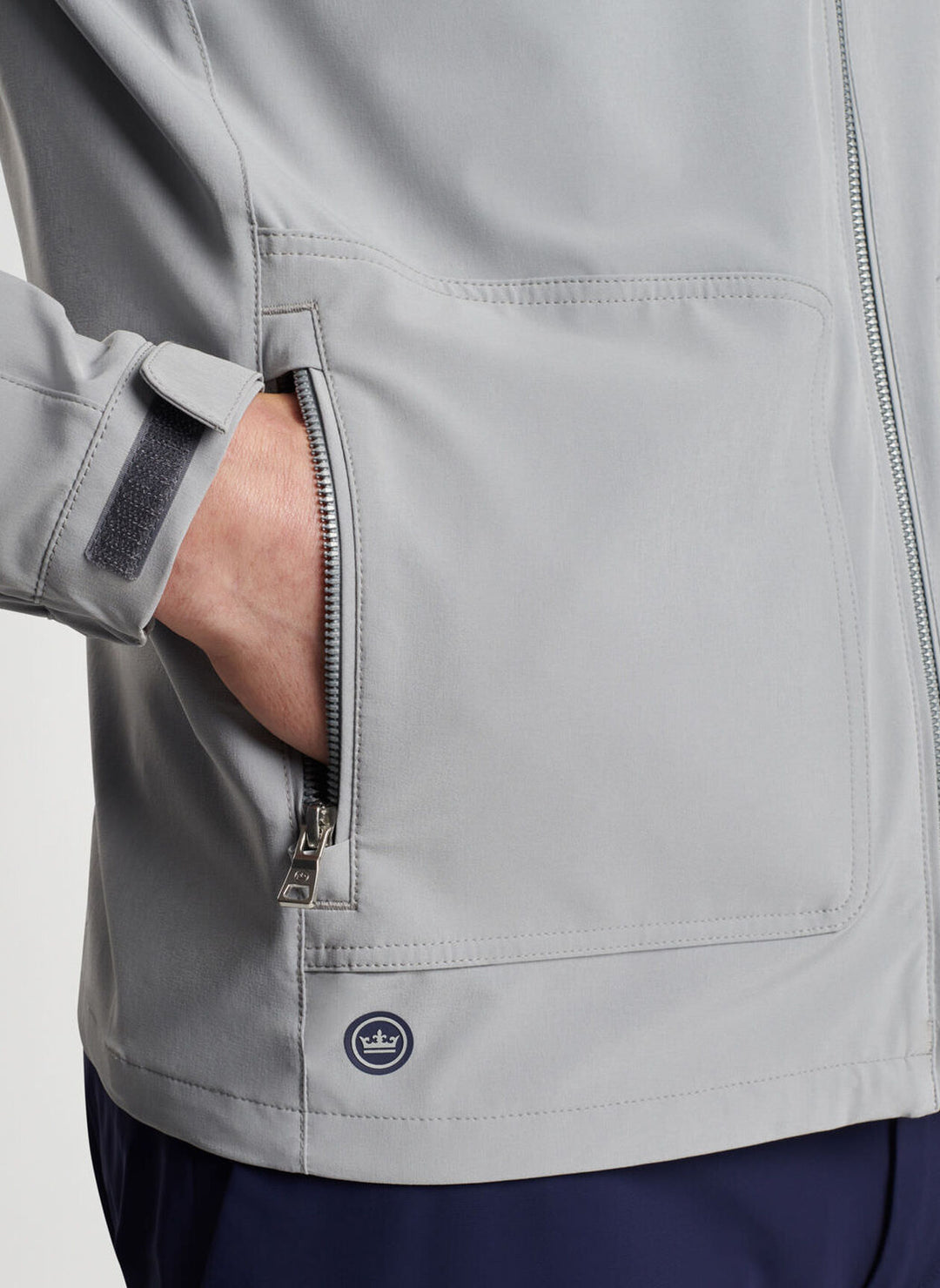 Peter Millar Crown Crafted Contour Jacket: Gale Grey