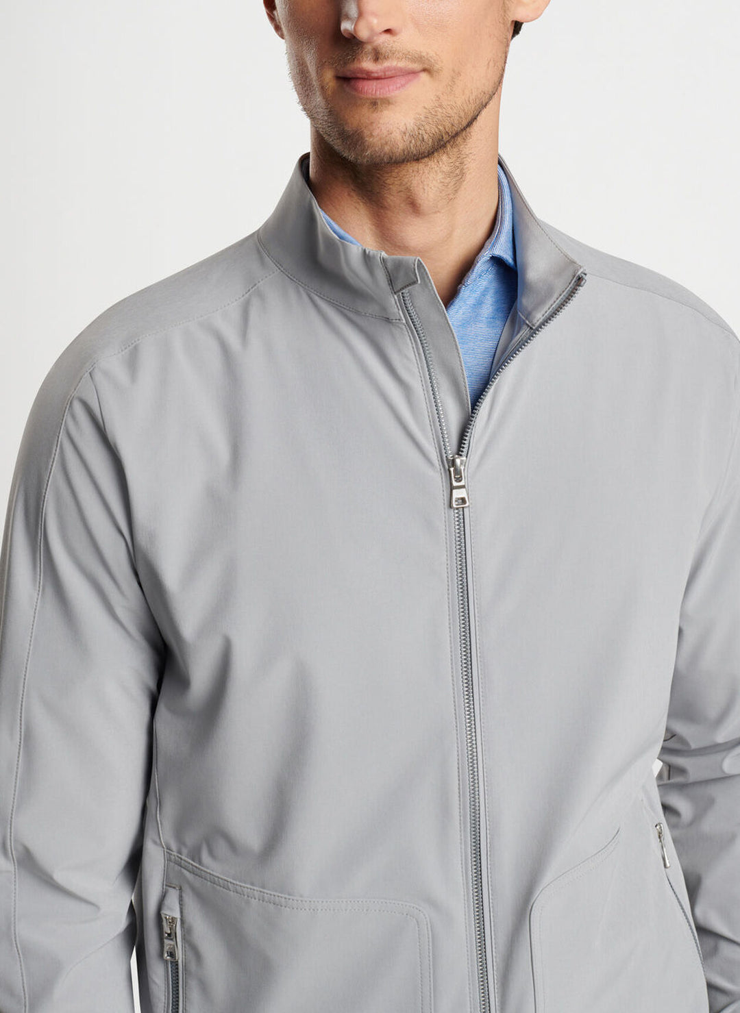 Peter Millar Crown Crafted Contour Jacket: Gale Grey