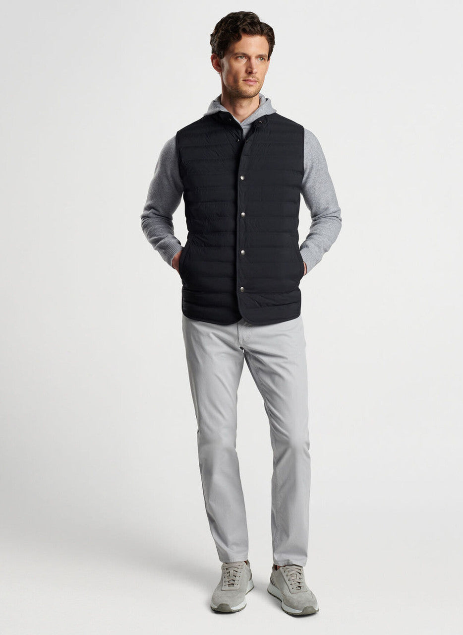 Peter Millar Crown Crafted Regent Vest: Black