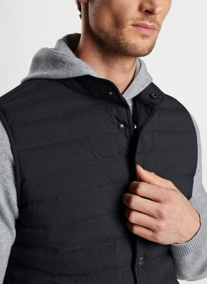 Peter Millar Crown Crafted Regent Vest: Black