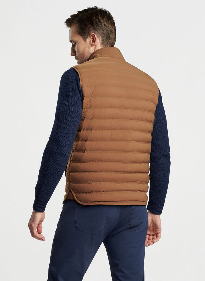 Peter Millar Crown Crafted Regent Vest: Walnut