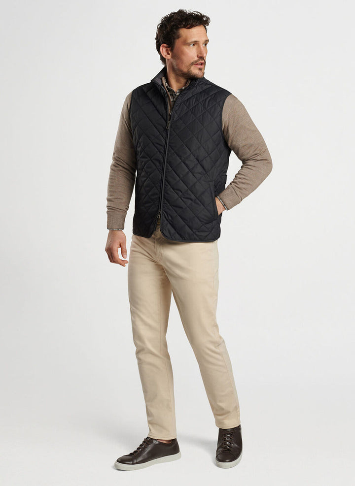 Peter Millar Essex Vest: Black