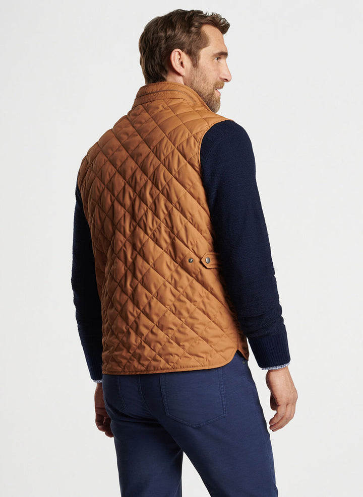 Peter Millar Essex Vest: British Tan