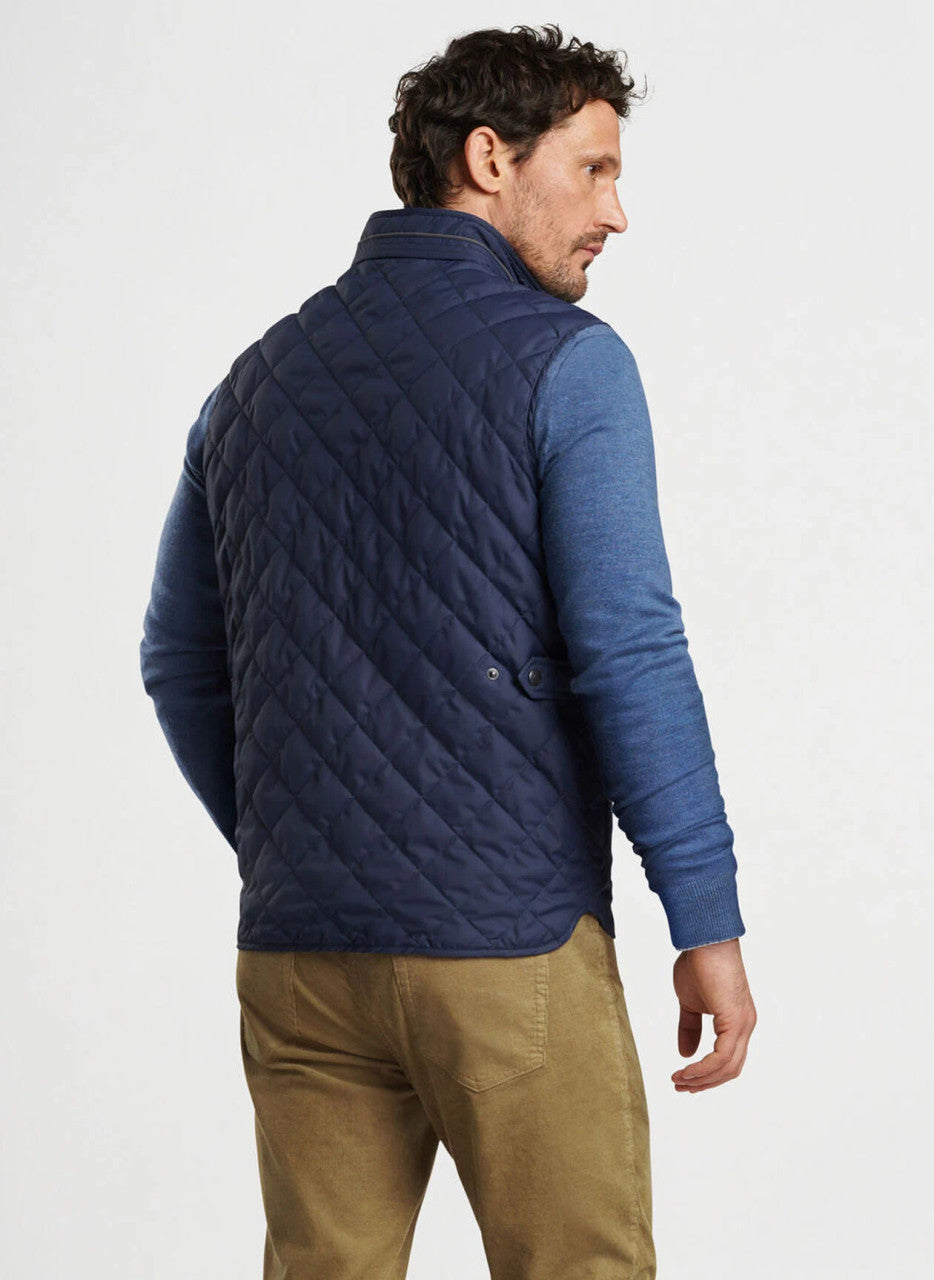 Peter Millar Essex Vest: Navy