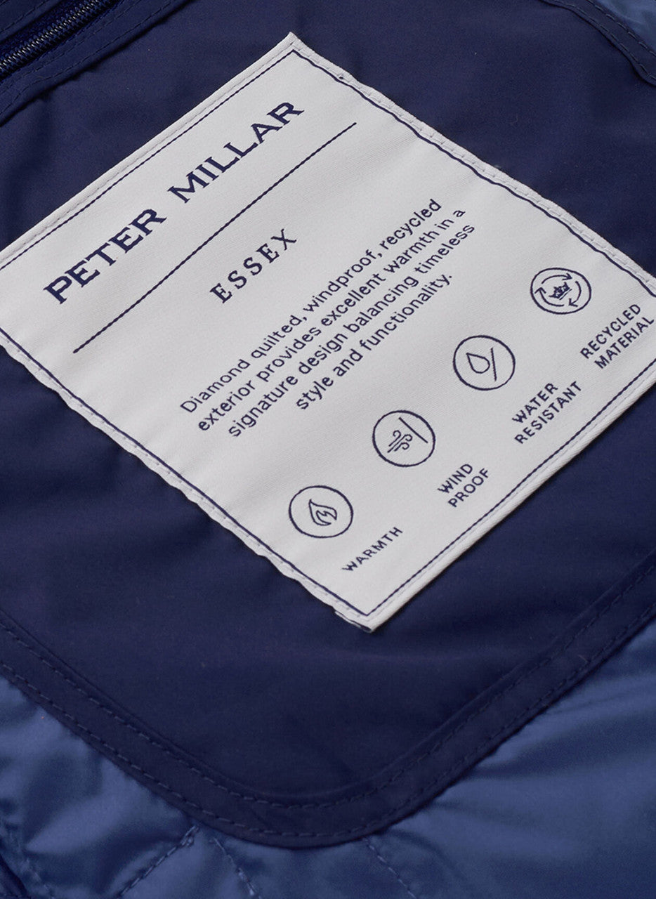 Peter Millar Essex Vest: Navy