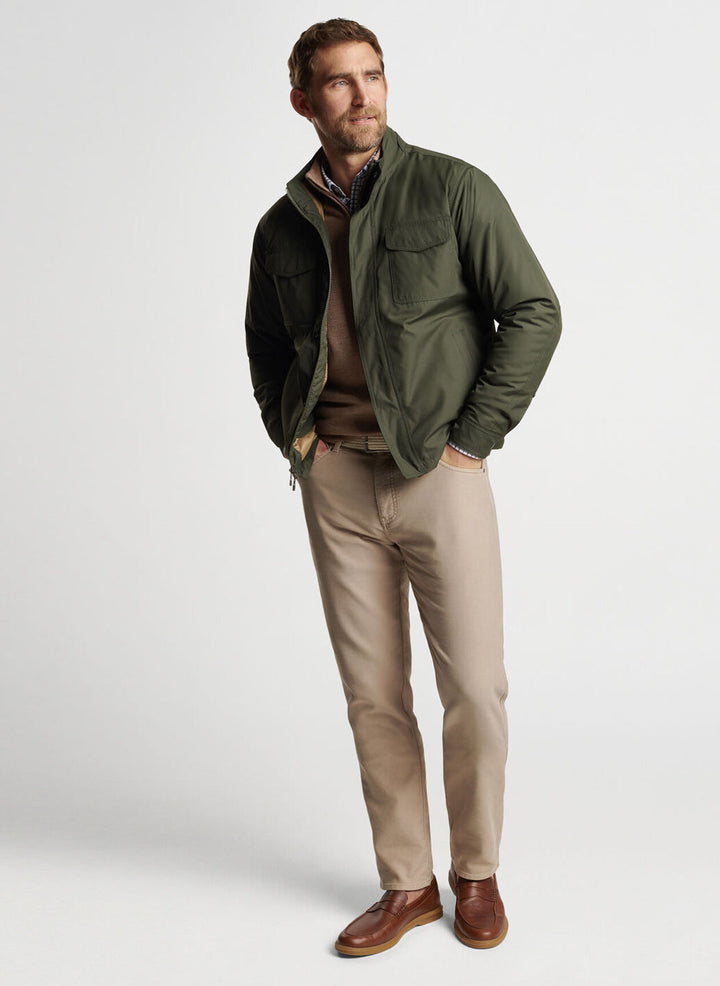 Peter Millar Norfolk Bomber: Dark Olive