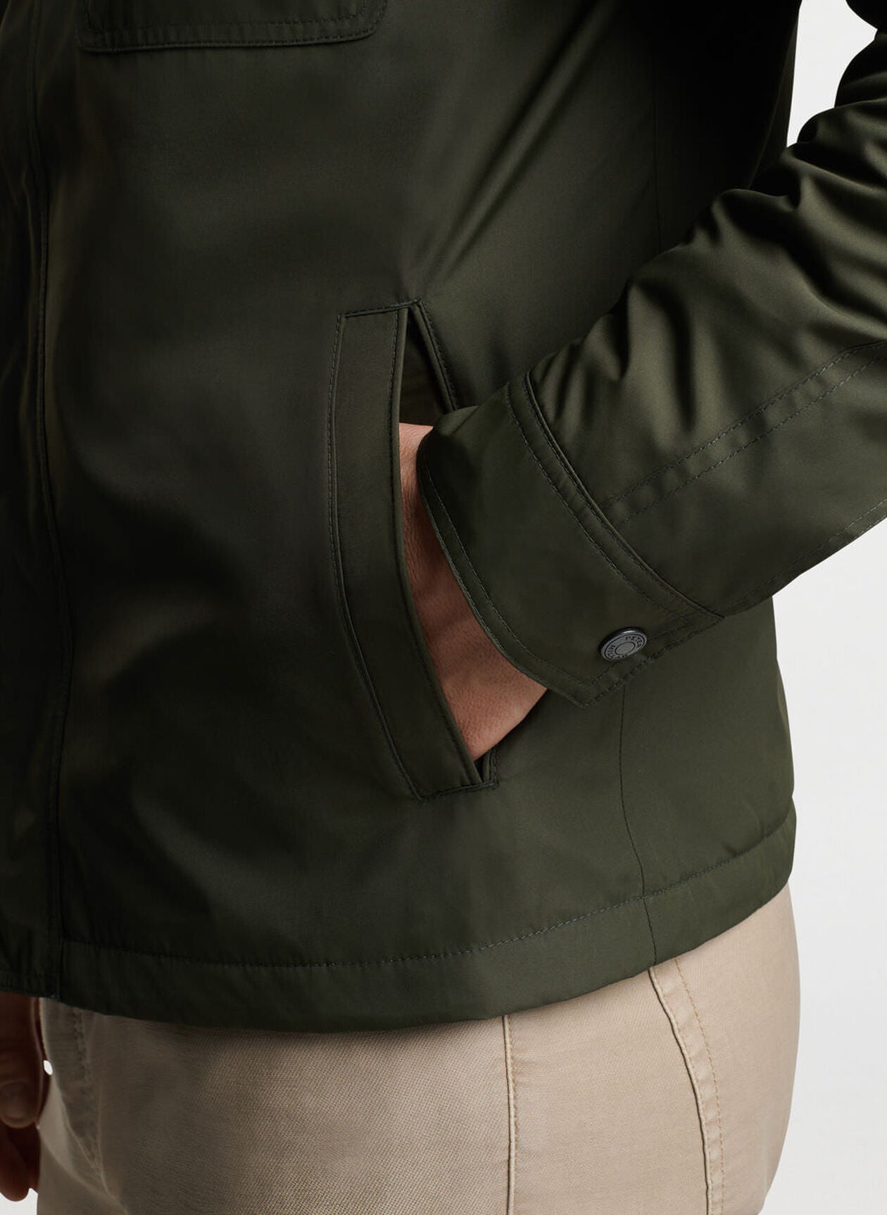 Peter Millar Norfolk Bomber: Dark Olive – Craig Reagin Clothiers