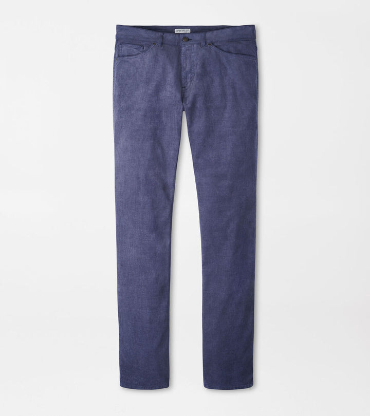 Peter Millar Superior Soft Corduroy Five-Pocket Pant: Blue Haze