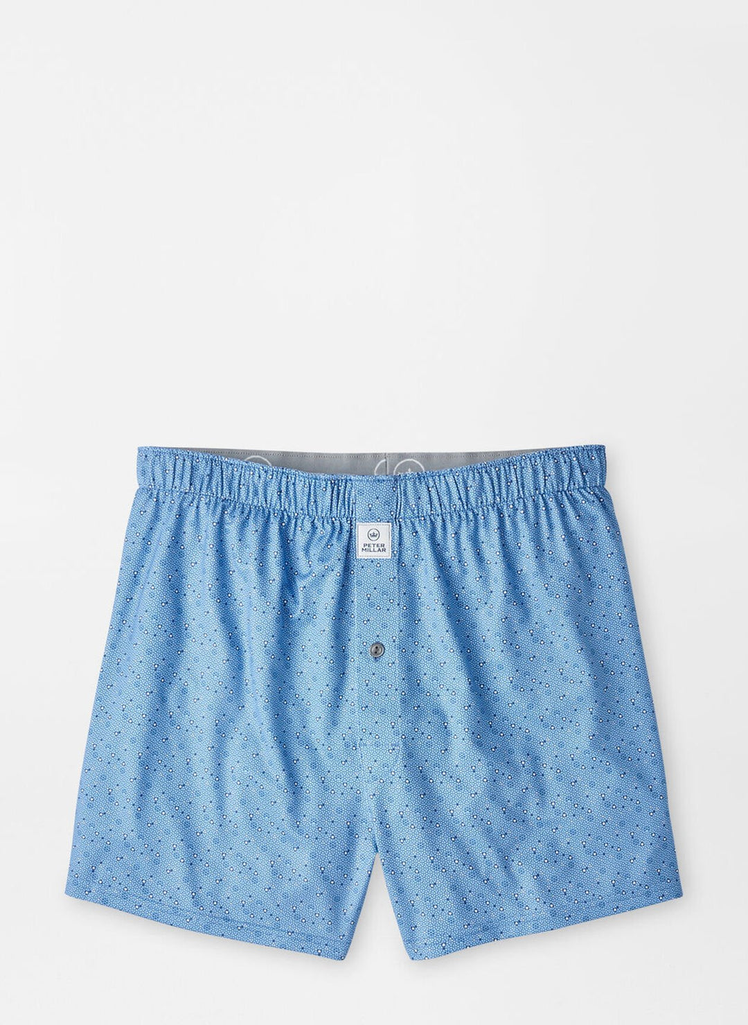 Peter Millar Costanzo Geo Performance Boxer Short: Evening Tide