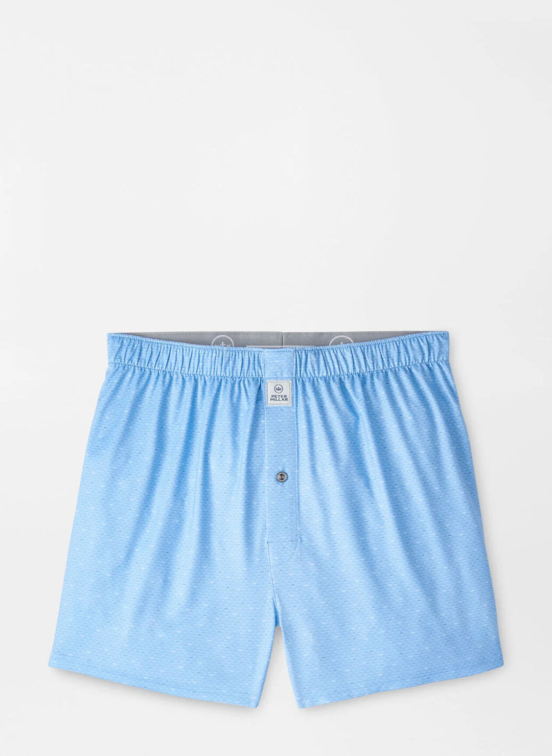 Peter Millar Fall Football Performance Boxer Short: Cottage Blue