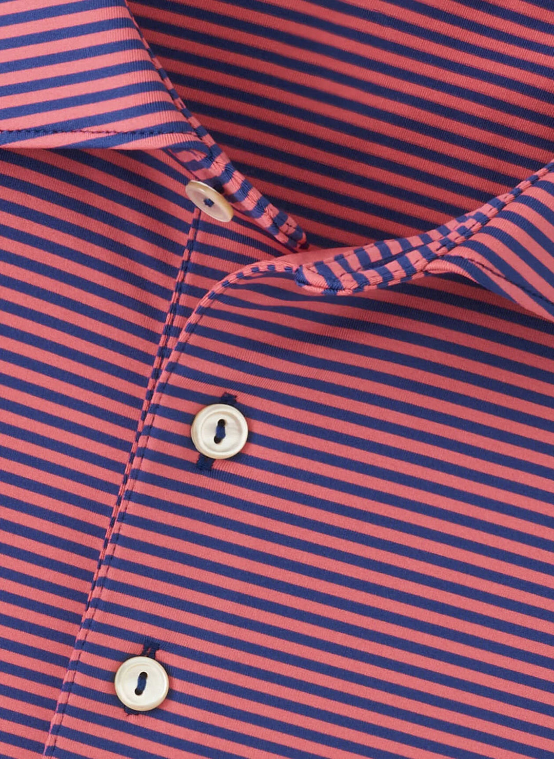 Peter Millar Hales Performance Jersey Polo: Sport Navy