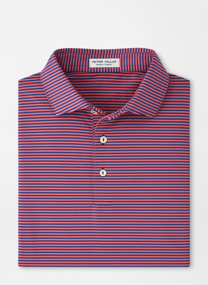Peter Millar Hales Performance Jersey Polo: Sport Navy