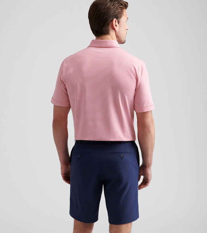 Peter Millar Jubilee Performance Jersey Polo: Tango Pink