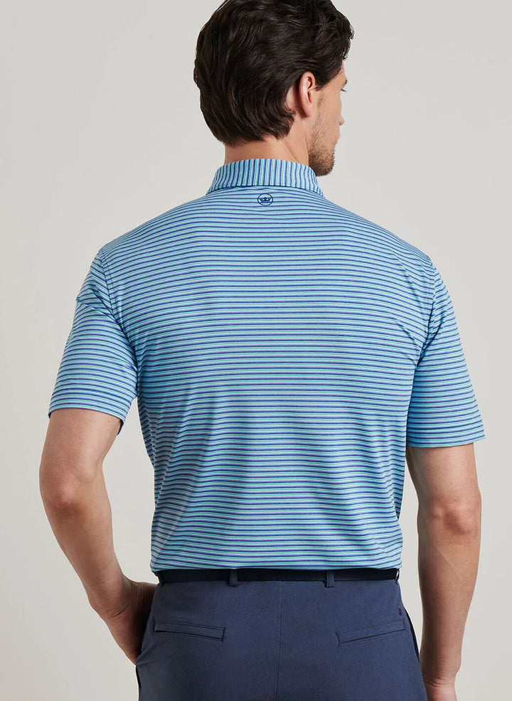 Peter Millar Lenway Performance Jersey Polo: Sport Navy