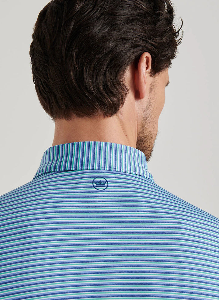 Peter Millar Lenway Performance Jersey Polo: Sport Navy
