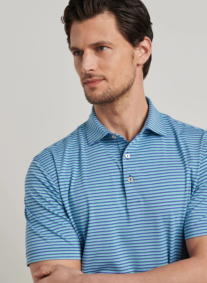 Peter Millar Lenway Performance Jersey Polo: Sport Navy