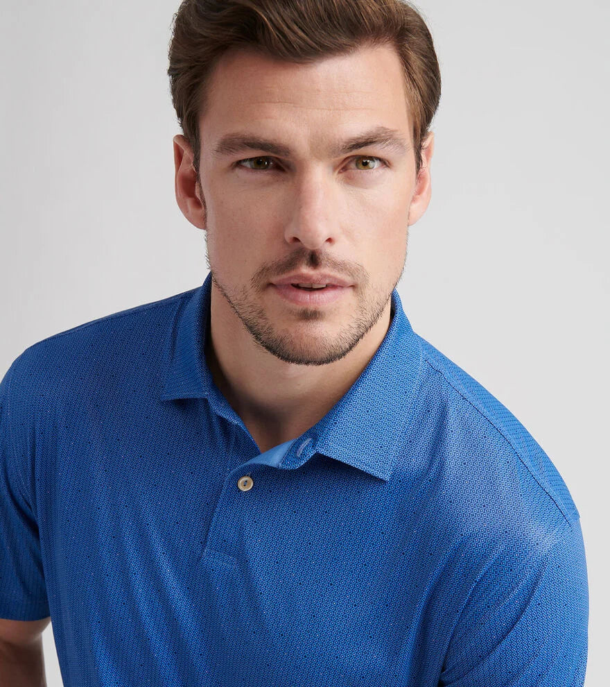 Peter Millar Featherweight Kinston Performance Polo: Evening Tide