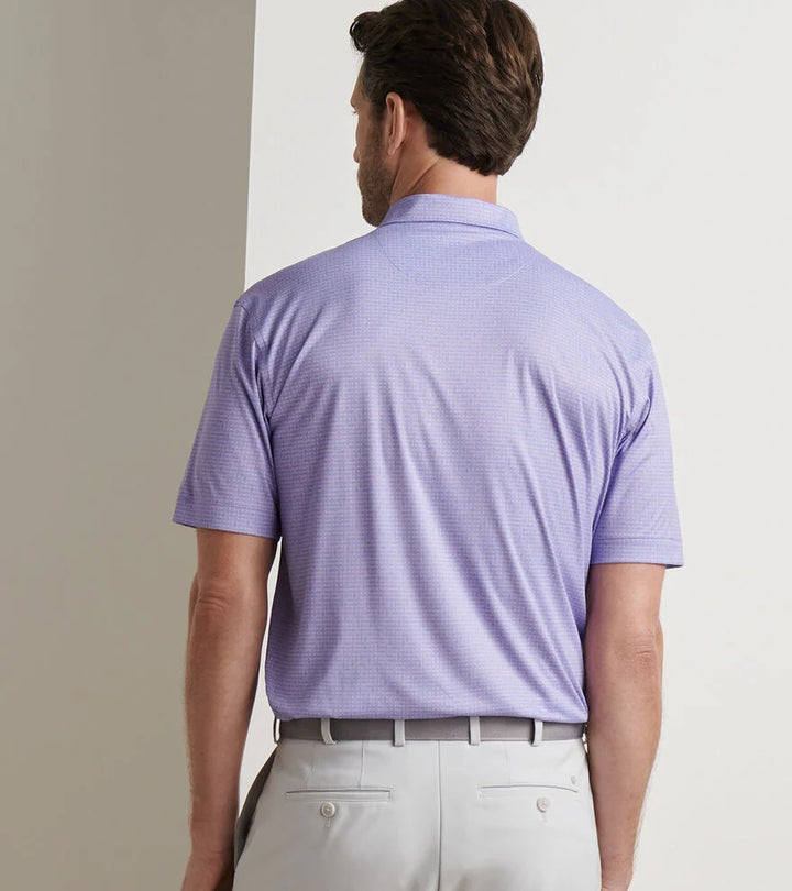 Peter Millar Featherweight Courts Performance Polo: Petal Purple