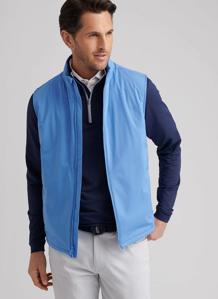 Peter Millar Fuse Hybrid Vest: Evening Tide