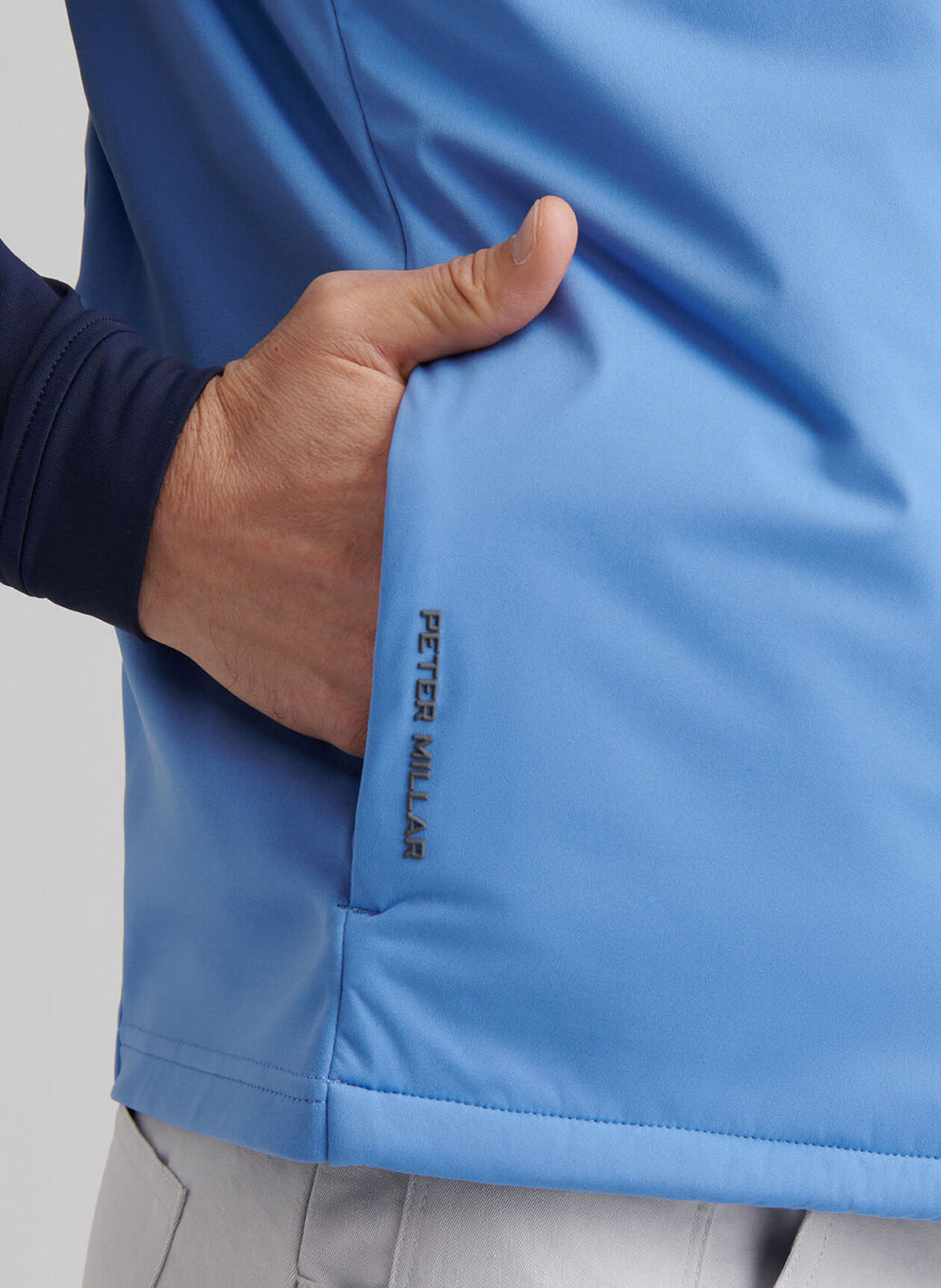 Peter Millar Fuse Hybrid Vest: Evening Tide