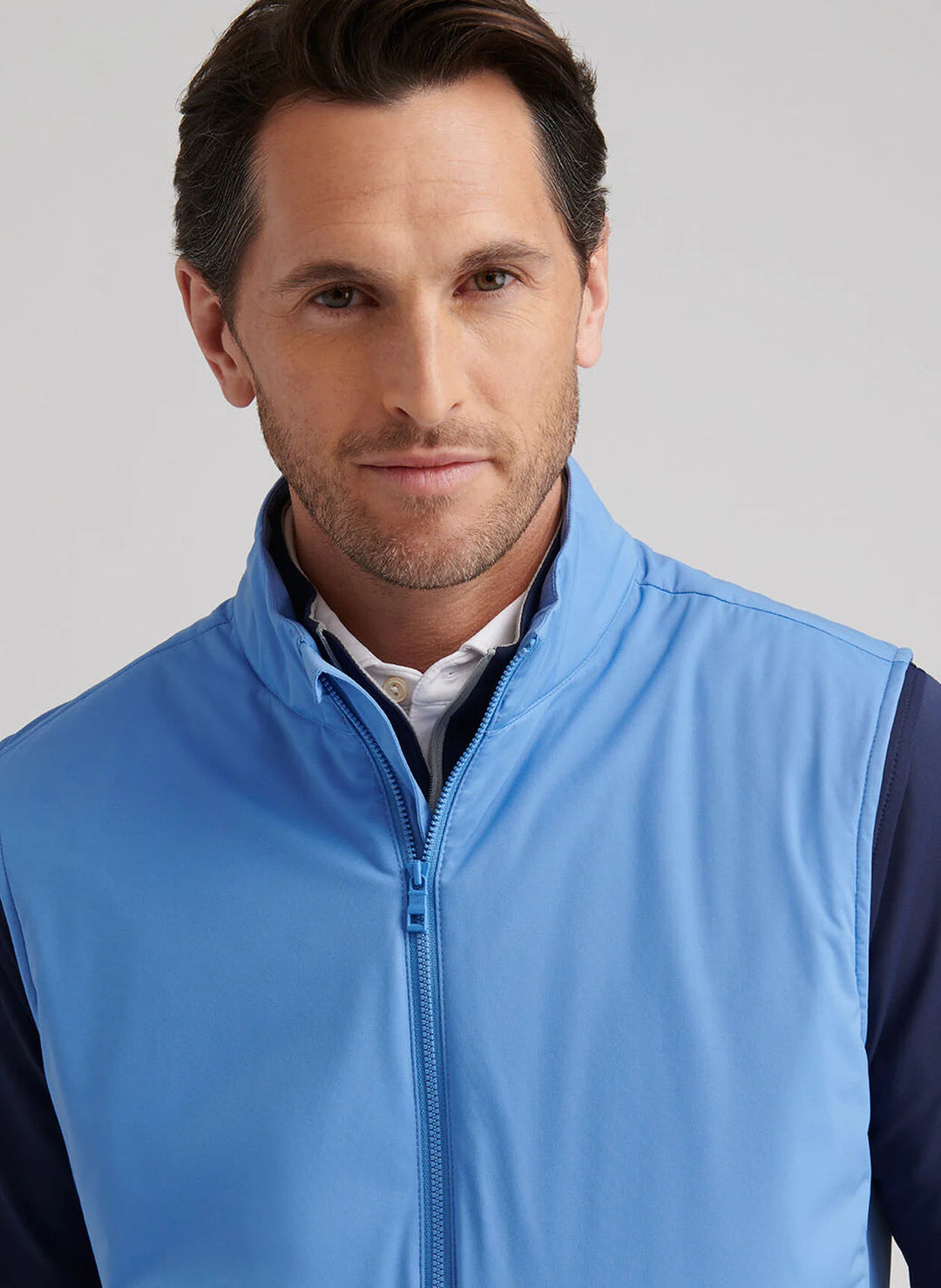 Peter Millar Fuse Hybrid Vest: Evening Tide
