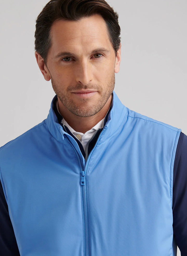 Peter Millar Fuse Hybrid Vest: Evening Tide