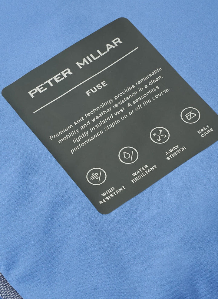 Peter Millar Fuse Hybrid Vest: Evening Tide