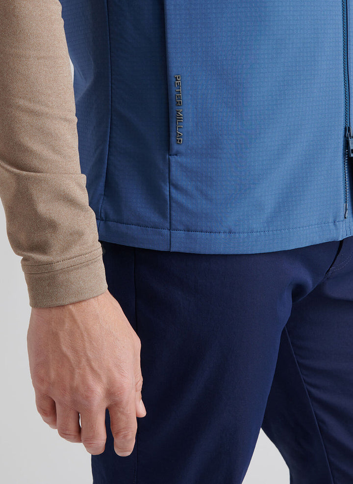 Peter Millar Gust Vest: Blue Haze