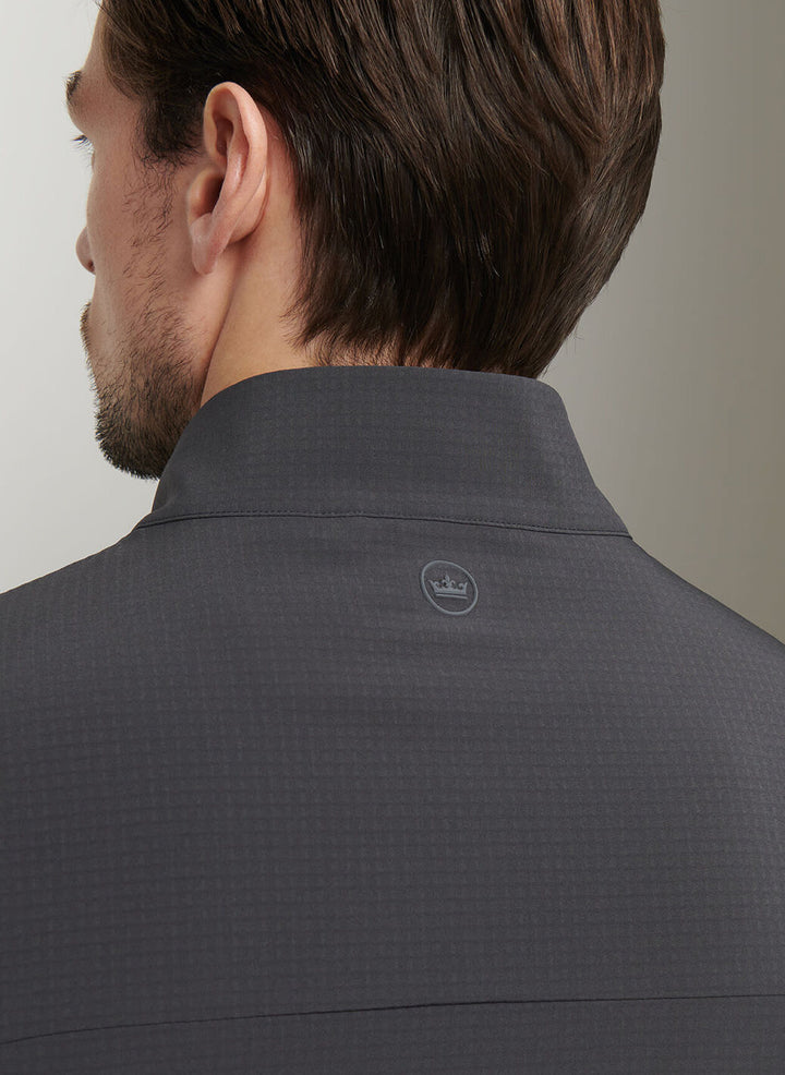 Peter Millar Gust Vest: Carbon Black