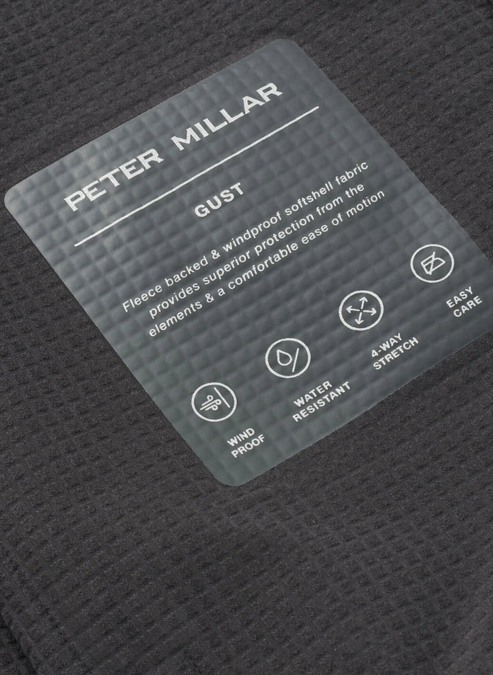 Peter Millar Gust Vest: Carbon Black