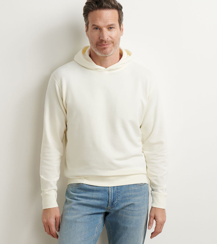 Peter Millar Oasis Pullover Hoodie: Salt Water Taffy
