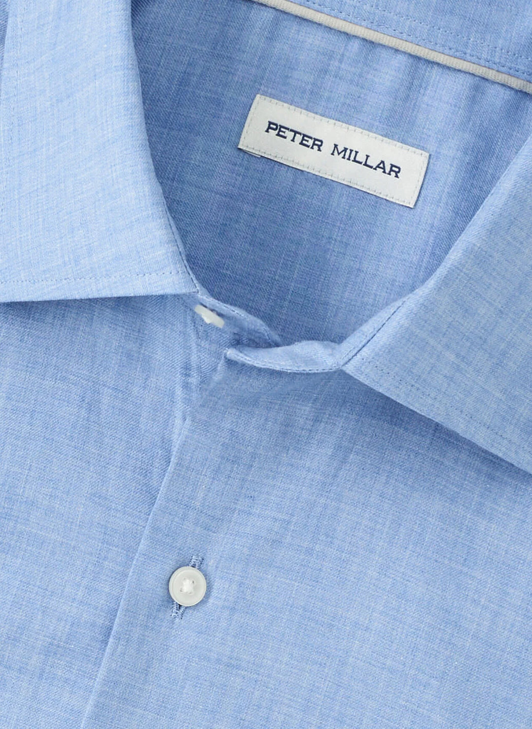 Peter Millar Highlands Soft Twill Cotton Sport Shirt: Ruddy Blue