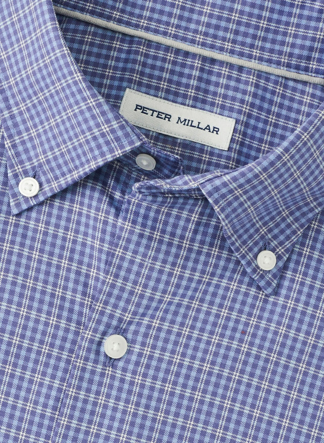 Peter Millar Stowe Crown Lite Cotton-Stretch Sport Shirt: Deep Violet