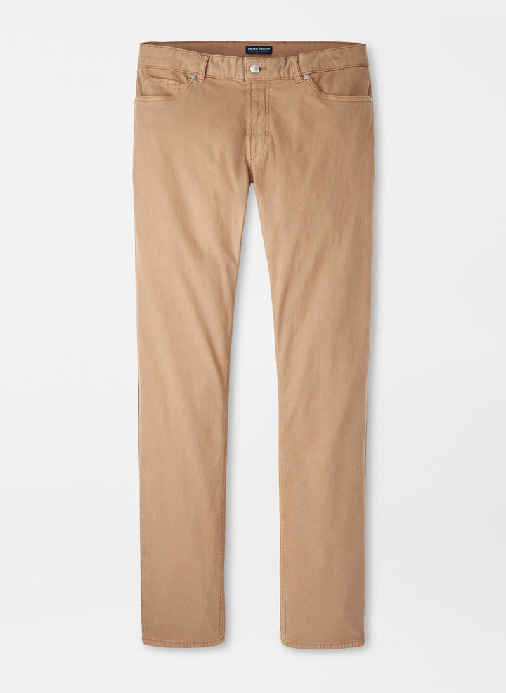 Peter Millar Crown Crafted Wayfare Five-Pocket Pant: Camel