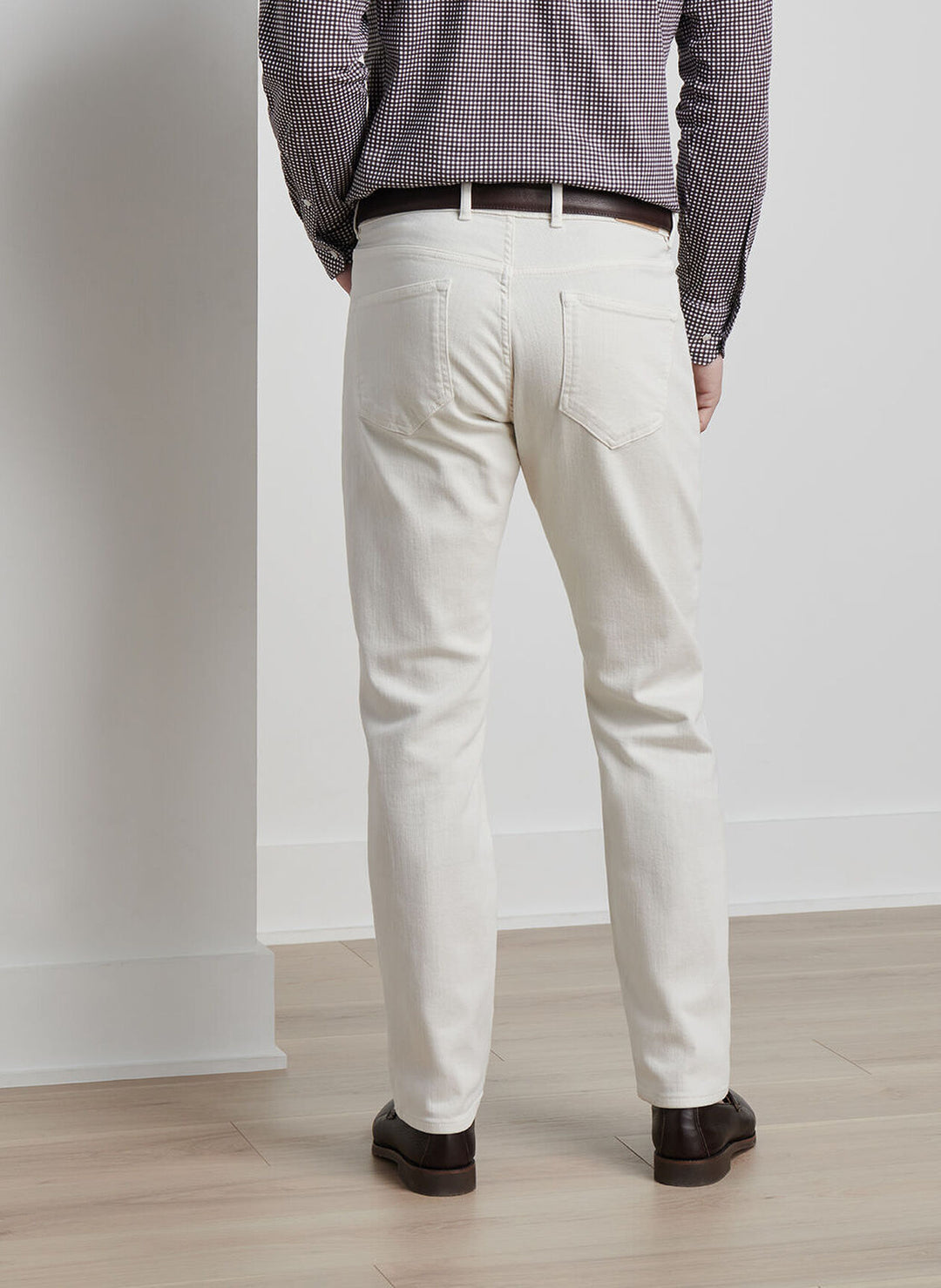 Peter Millar Crown Crafted Fairfield Garment Dyed Denim: Almond